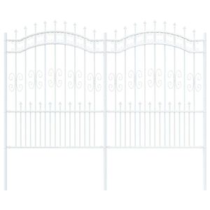 vidaXL Tuinhek KAMPEN Wit