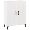 vidaXL Dressoir 69,5x34x90 cm bewerkt hout wit