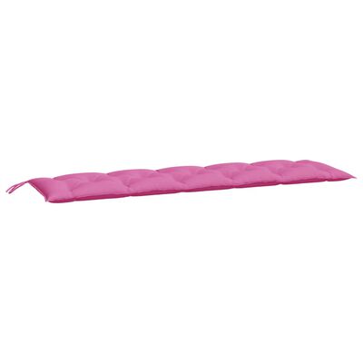 vidaXL Tuinbankkussen 180x50x7 cm oxford stof roze