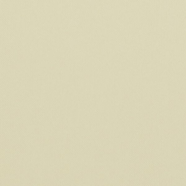 vidaXL Balkonscherm 90x500 cm oxford stof cr&egrave;me