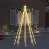 vidaXL Kerstboomverlichting waterval binnen buiten 400 LED's 2,5 m