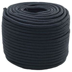 vidaXL Boottouw Koninklijk Blauw 50 m Polyester