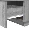 vidaXL Salontafel met lade Grijs Sonoma 95 x 55 x 31 cm Bewerkt hout
