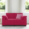 vidaXL Loveseat Sofa Wijnrood 160x77x82 cm Fluweel