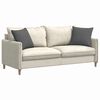 vidaXL Sofa Kussens 2 stuks Donkergrijs 45 x 45 cm Stof