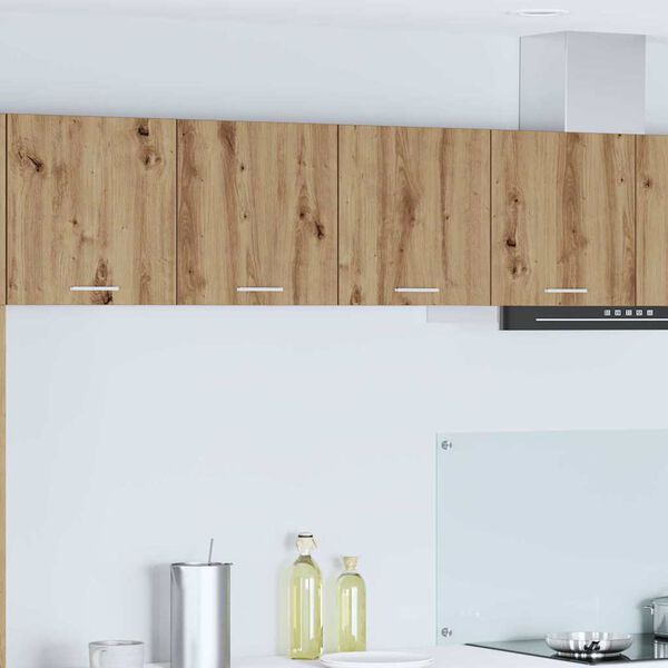 vidaXL Hangkast met opslag Artisan Eiken 80 x 31 x 40 cm Bewerkt hout