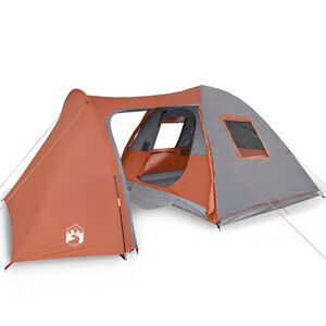vidaXL Koepeltent 6-persoons waterdicht oranje