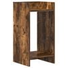 vidaXL Plantenstandaard Gerookte Eik 30 x 30 x 60 cm
