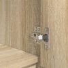 vidaXL Kast met lade 55,5x34x119,5 cm spaanplaat sonoma eikenkleurig