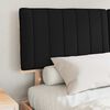vidaXL Bedframe met Gevoerd Hoofdgedeelte Zwart 160 x 200 cm