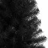 vidaXL Kerstboom met 300 LED met standaard Zwart 210 cm PVC