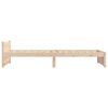 vidaXL Bedframe massief hout 75x190 cm