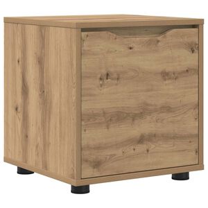 vidaXL Badkamer Kast Artisan Eiken 40,5 x 40 x 44 cm Bewerkt hout