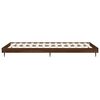 vidaXL Bedframe zonder matras bewerkt hout bruin eikenkleur 100x200 cm