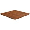 vidaXL Tafelblad vierkant 40x40x1,5cm behandeld eiken donkerbruin