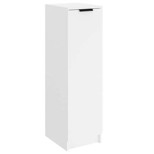 vidaXL Schoenenkast 30x35x100 cm bewerkt hout wit
