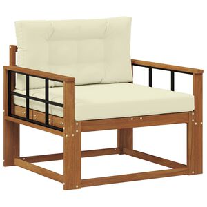vidaXL Buiten Midden Sofa Naturel