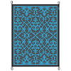 Bo-Camp Buitenkleed Chill mat Oriental XL 2,7x3,5 m blauw