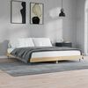 vidaXL Bedframe zonder matras hout sonoma eikenkleurig 120x200 cm