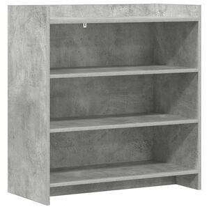 vidaXL Dressoir Betongrijs 75 x 36 x 80 cm Bewerkt hout