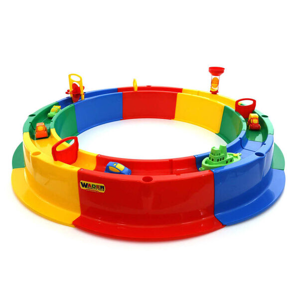 Polesie Wader Zandbak met waterbaan 136x136x18 cm