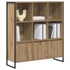 vidaXL Boekenkast 2 pcs Ambachtelijk eiken 99,5 x 30 x 108 cm