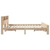 vidaXL Bedframe met hoofdeinde Bruin 180 x 200 cm Bewerkt hout