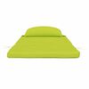 vidaXL Stoelkussens 2 pcs Helder groen 58 x 77 x 4,5 cm Oxford Stof