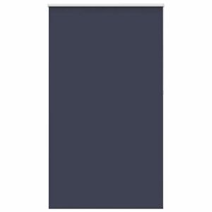 vidaXL Rolgordijn verduisterend 140x210 cm stofbreedte 136,6 cm blauw
