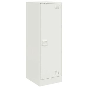 vidaXL Dressoir 34,5x39x107 cm staal wit