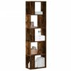 vidaXL Boekenkast 5-laags 45x23,5x162,5 cm bewerkt hout gerookt eiken