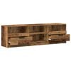 vidaXL Tv-meubel 150x33,5x45 cm bewerkt hout oud houtkleurig