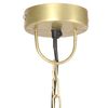 vidaXL Hanglamp industrieel vintage rond 25 W E27 31 cm messingkleurig