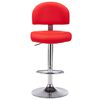 vidaXL Barstoelen 2 st kunstleer rood