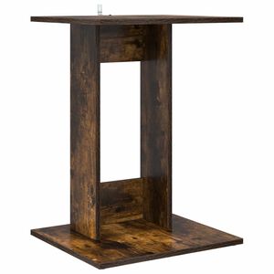 vidaXL Bijzettafel Gerookt eiken 45 x 40 x 62,5 cm Bewerkt hout