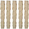 vidaXL Tuinlatwerk 5 st 180x90 cm massief hout