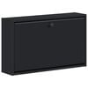 vidaXL Wandgemonteerde Schoenkast BREDA 71 x 17 x 43 cm Bewerkt hout