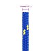 vidaXL Boottouw 18 mm 25 m polypropeen blauw