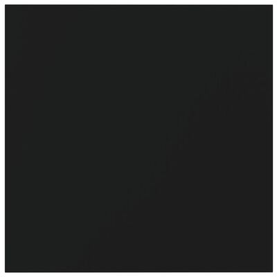 vidaXL Wandschappen 8 st 40x40x1,5 cm spaanplaat zwart