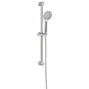 vidaXL Douchesysteem set Chroom 70 cm ABS Kunststof