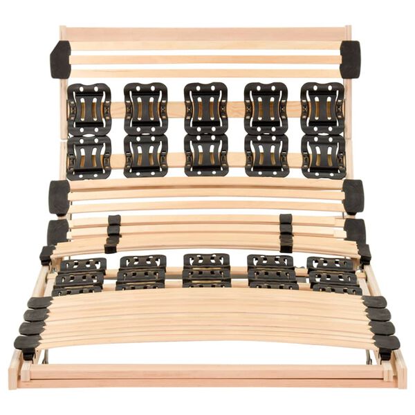 vidaXL Bedframe elektrisch verstelbaar hoofd- en voeteinde 90x200 cm