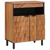 vidaXL Dressoir Acacia Bruine Afwerking 60 x 33 x 75 cm