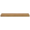 vidaXL Wandplank met opslag 2 pcs Bruin 90 x 23,5 x 4 cm Bewerkt hout