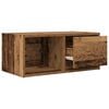 vidaXL TV-meubel 60x31x25,5 cm bewerkt hout oud houtkleurig