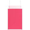 vidaXL Papieren zakken 50 st met hengsels 32x17x25 cm roze