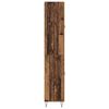 vidaXL Hoge kast Oud Hout 69,5 x 34 x 180 cm Bewerkt hout