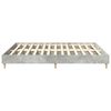 vidaXL Bedframe zonder matras 160x200 cm spaanplaat betongrijs