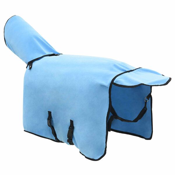 vidaXL Paardendeken Volledige Aqua 75 cm Polyester