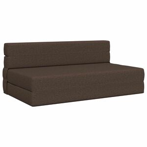 vidaXL Vouwbare Sofa Bed Matras Taupe 152 x 86,5 x 60 cm Stof