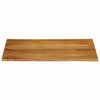 vidaXL Tafelblad met natuurlijke rand 90x80x3,8 cm massief mangohout